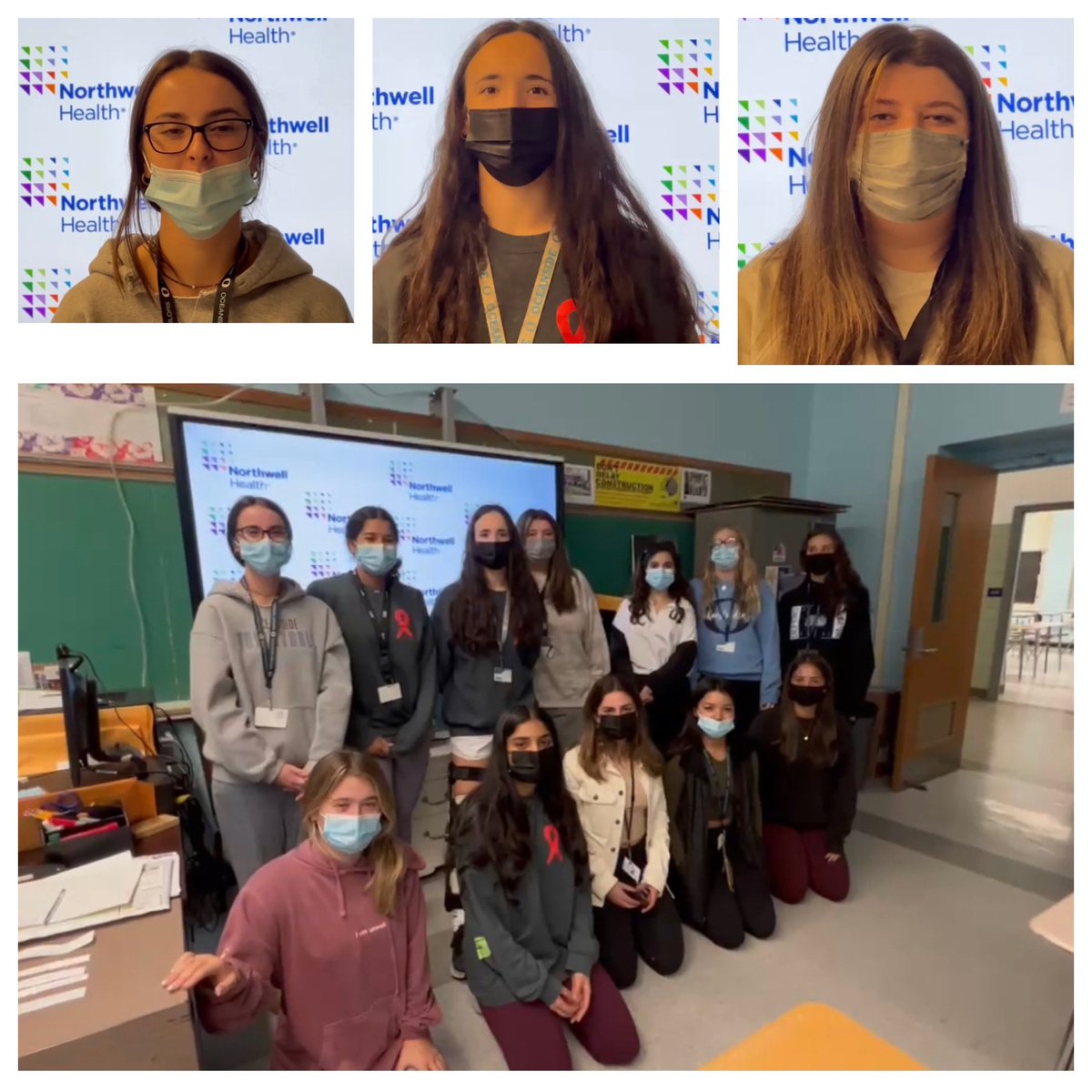 marciano_ohs's tweet photo. This year, the OHS AIDS Awareness Club partnered with ⁦@NorthwellHealth⁩ to spread awareness about World AIDS Day!  We are looking forward to continuing this partnership in the future! ⁦🎗❤️🎗

@OHSSAO⁩ ⁦@OSchoolsPR⁩ ⁦@osdAthleticdept⁩ ⁦@TeachMitch⁩ https://t.co/XS3gtZKTrD