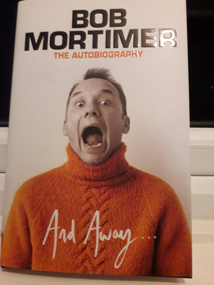Got this today . . . Looking forward to settling down for a good read 😊 #AndAway @RealBobMortimer