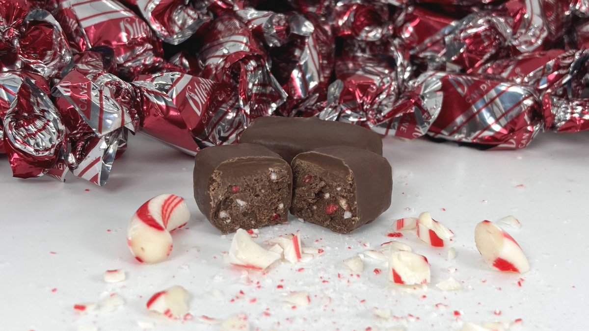 December is finally here, and the holiday season is underway. Show appreciation to loved ones with TruffleCremes made with candy cane pieces in a milk chocolate ganache center.

#Dilettante #DilettanteChocolates #HolidaySeason #Holidays #CandyCane #HolidayChocolate #MilkChocolate