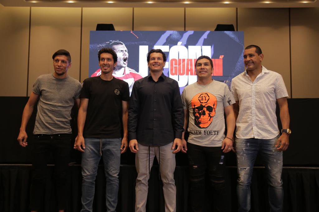 ¡Todo listo! En conferencia de prensa se anunció oficialmente detalles de lo que será el Partido #DespedidaLeónGuaraní 🦁 de Nelson Haedo Valdéz, que reunirá a jugadores referentes de la Selección Paraguaya del Mundial Sudáfrica 2010 y compañeros de clubes extranjeros de Nelson.