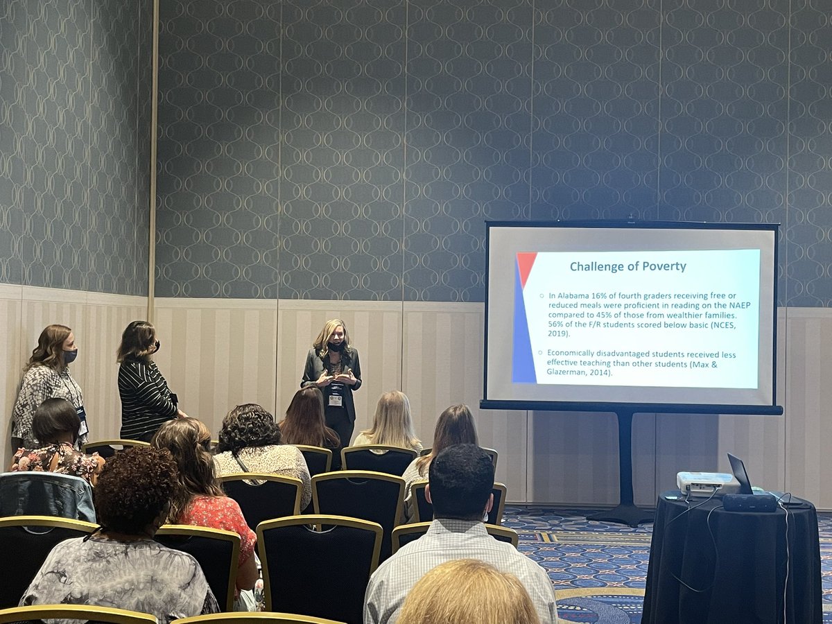 Dr.  Rhonda Boothe and team sharing research based best practice at Blue Ribbon Schools of Excellence Conference. They are representing MCSS at a High level! <a href="/MadCoSchools/">MadCoSchools</a> <a href="/MtCarmelElem/">Mt. Carmel Elem</a>