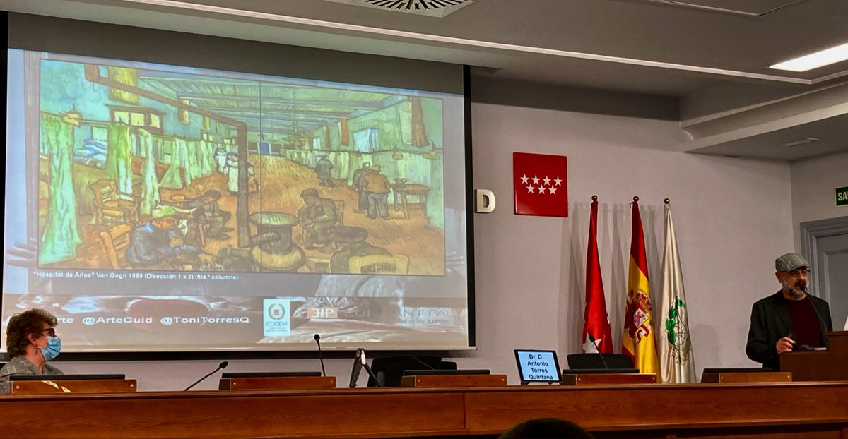 Elena__Cata's tweet photo. La importancia de mantener la intimidad de las personas. Van Gogh Análisis interesantísimo presentado en las #JAMCP2021   @ArteCuid @AMCPaliativos @MadridCODEM https://t.co/h1PkvXZTYR