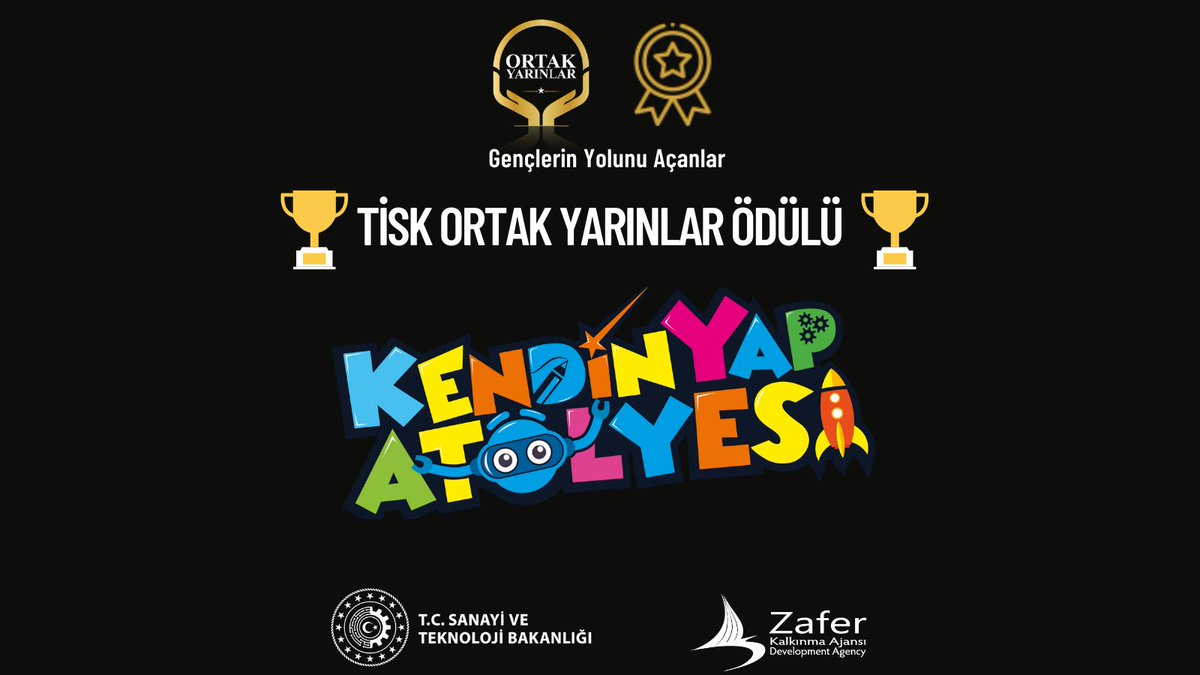 ZaferKATR33's tweet photo. Ajansımıza Bir Ödül Daha
@Tisk_kurumsal tarafından düzenlenen “Ortak Yarınlar Birlikte Mümkün” Ödül Programında finale kalan Yeni Nesil Eğitim Mali Destek Programı - Kendin Yap Hareketi "Gençlerin Yolunu Açanlar" kategorisinde ödüle layık görüldü.
https://t.co/VZQtDF5L7y https://t.co/gybDiJMrLJ