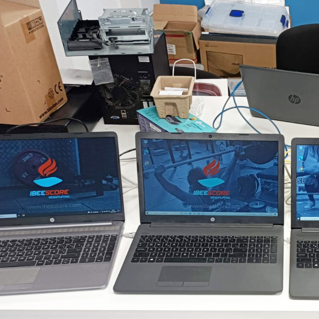 ibeetel's tweet photo. Ya tenemos todo a punto para este fin de semana. El 4 y 5 de este mes nos vamos a Oviedo con iBeeScore para gestionar la Copa del Rey y la Copa de la Reina de Halterofilia.  #ibeescore #software #gestion #competiciones #deporte #halterofilia #gimnasia #transformaciondigital #erp https://t.co/3DEjekH7Sf