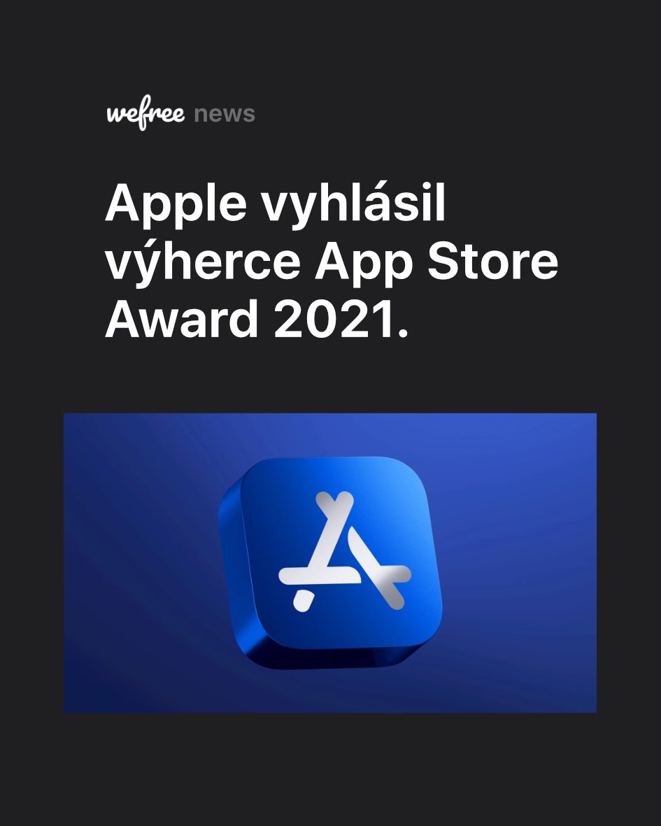 Apple oznámil výherce #AppStoreAward 2021 a na seznamu vítězů jsou aplikace a hry, které pomáhali s lepší interakcí a komunikací na dálku. Jako trend roku Apple vyzdvihuje slovo 'Connection'. Tady jsou všechny výherní aplikace ⤑ apple.co/3xLH1Pf