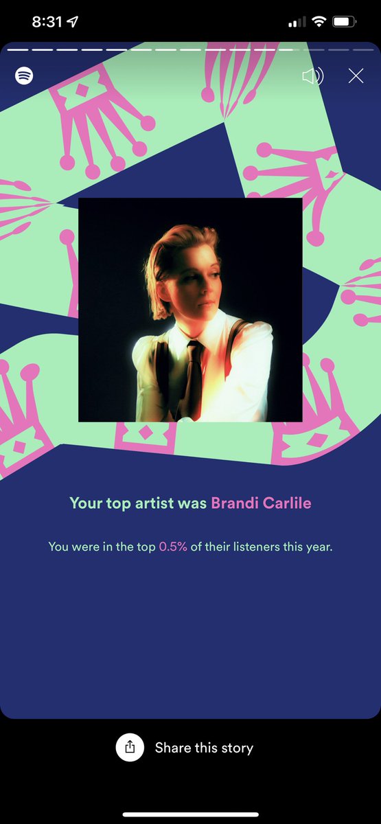 kat22anders's tweet image. Love you @brandicarlile!  I knew you’d be my #1 this year!!!  Congratulations on your album and it’s success. I’m completely inspired by you🥰