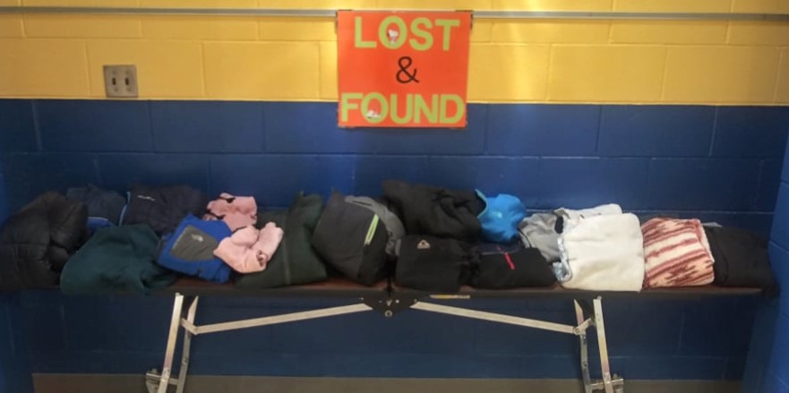 Lost and found!!

See anything that looks familiar! 
Please have your child check out the lost and found if your they are missing anything!  It is running over with items!  <a href="/DresPta/">Durant Road ES PTA</a> <a href="/DurantRoadES/">DRESprincipal</a>