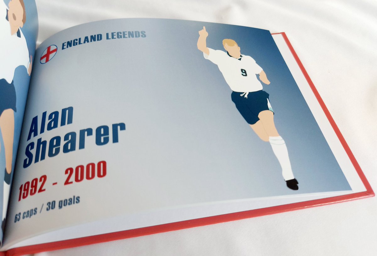 englandlegends_'s tweet photo. ENGLAND LEGENDS BOOK

Contains over 75 original digital artworks including all the heroes of '66 plus legends from Matthews to Lineker to Rooney. Also includes the Euro 2020 heroes.

A5 hardback book costs just £10 from -
https://t.co/eFfu0s2fhO

#England #Threelions https://t.co/9sFd7LqHso