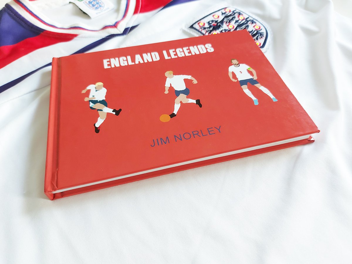 englandlegends_'s tweet photo. ENGLAND LEGENDS BOOK

Contains over 75 original digital artworks including all the heroes of '66 plus legends from Matthews to Lineker to Rooney. Also includes the Euro 2020 heroes.

A5 hardback book costs just £10 from -
https://t.co/eFfu0s2fhO

#England #Threelions https://t.co/9CBSIE5ZFb
