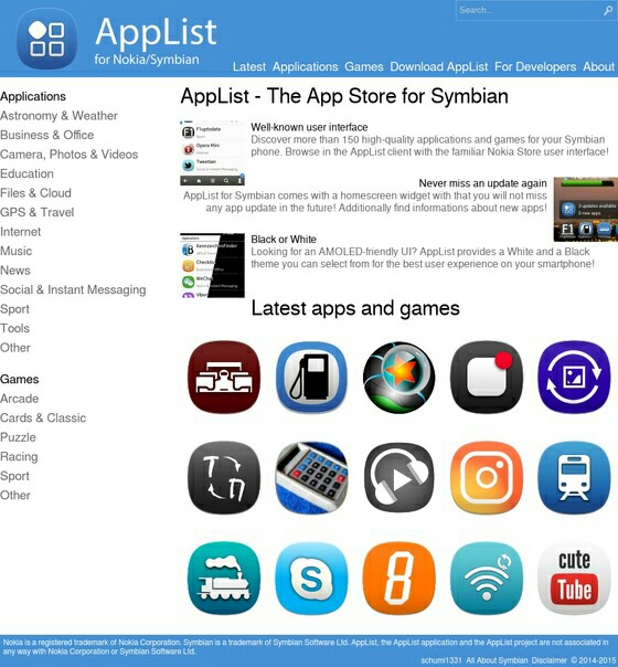 RocioVerdeal's tweet photo. after a long time #applist for #symbian OS # came back to life, many thanks to @DevAttendant for his long work in this wonderful store
web: https://t.co/ITn0e0JnRC https://t.co/Kuoyi33E4u