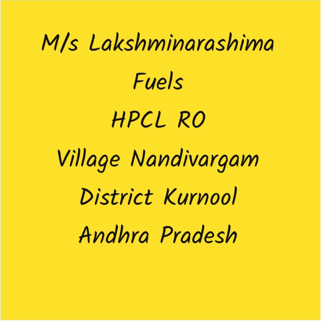 ashwaniattrish's tweet photo. 85
@HPCL Well, well, Now, these Nefarious Criminals, under the Direct Connivance of the HPCL Kadapa RRO, are indulged not only in Selling Diesel Illegally, shockingly are also Selling Petrol much against the Norms as Applicable!! @HardeepSPuri What Now? Time to Focus On the Rot!! https://t.co/E9NQoS7UgZ