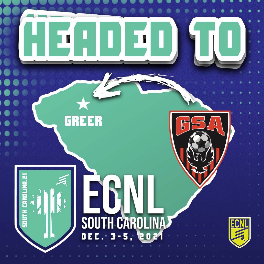 This weekend we have four <a href="/ECNLboys/">ECNL Boys</a> teams traveling to South Carolina for a college showcase. 

Good luck to the 07s, 06s, 05s, and 03/04s! We know you’ll represent GSA well! #ECNLSC