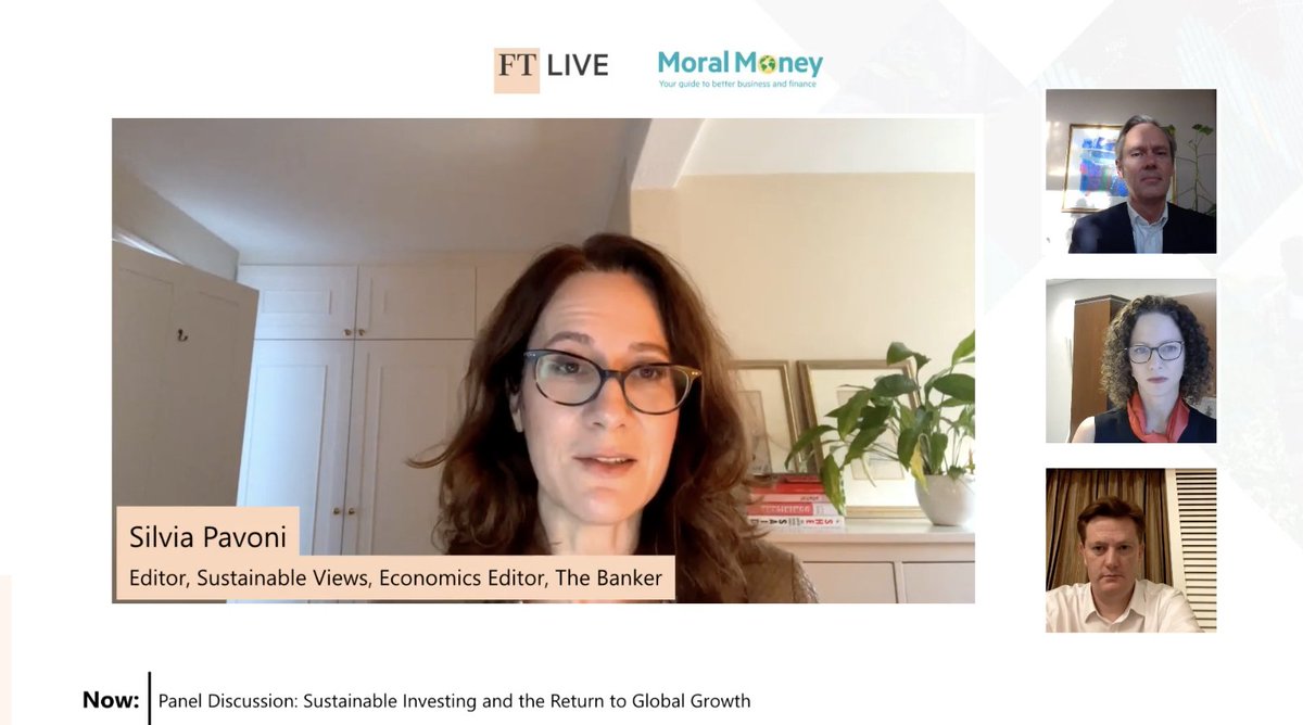 ftlive's tweet photo. We now have our first panel of #FTGood - They will explore sustainable investing and the return to global growth. Watch the session here: https://t.co/4BdFH6Xx44 https://t.co/cypTVOPtDh