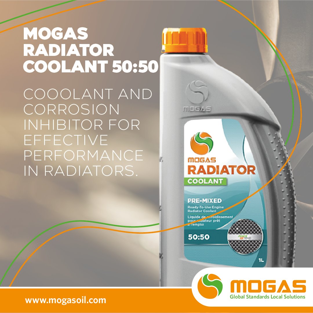 MogasUganda's tweet photo. This is a coolant and corrosion inhibitor formulated to enable effective performance in radiators, engine jackets, piping and heat exchangers. Recommended for use in passenger cars, light and heavy-duty commercial vehicles etc.
#MOGASUG #MOGASOIL #globalstandardslocalsolutions https://t.co/EYk7o6gkam
