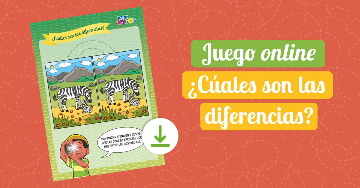 ¿Cuántas diferencias puedes encontrar? 
Disfruta con tus amiguitos esta linda actividad ✨🌺😊

⬇️⬇️⬇️
cutt.ly/4Yy0Rtk