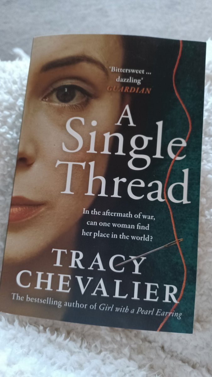 janice_whitfiel's tweet photo. My next read #ASingleThread @Tracy_Chevalier #BookWorm https://t.co/EnVotWadC4