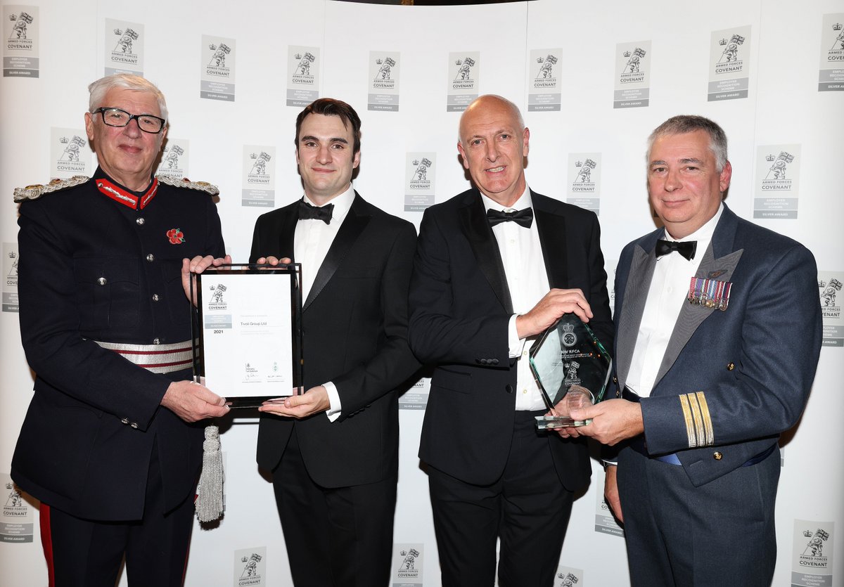 TivoliGroupLtd's tweet image. #ThrowbackThursday We recently attended the @DRM_Support's #EmployerRecognitionScheme awards ceremony, where Tivoli was presented with a Silver ERS Award along with 37 other North West organisations. Thank you again, it was a wonderful celebration! #ForcesFriendlyEmployer #proud