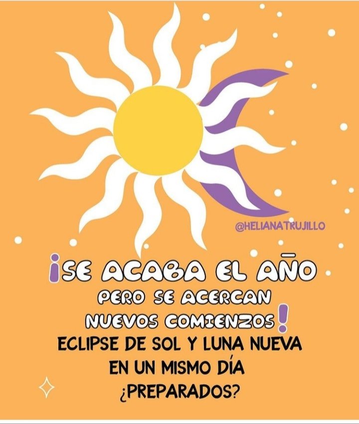 helianatrujillo's tweet photo. En un mismo día: #LunaNuevq #eclipseSol 4 de diciembre. Mucha fuerza en el cielo! Cambios y + cambios https://t.co/uyGNSsU5So