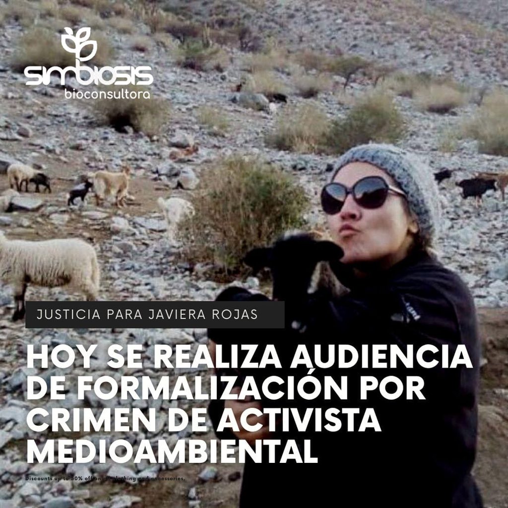 Simbiosis_bio's tweet photo. Hoy, alrededor del mediodía, se realizará la audiencia de formalización, en el Juzgado de #Calama, por el crimen de la activista medioambiental #JavieraRojas. La mujer fue encontrada el domingo, atada de manos y pies, al interior de una vivienda en Calama, Región de #Antofagasta https://t.co/eS2sE1Dem4
