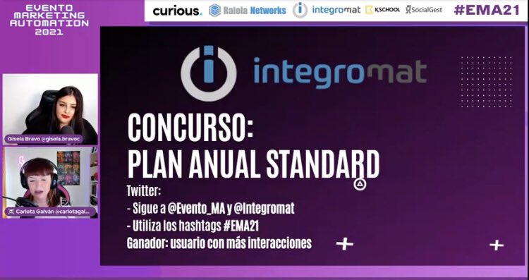 Participa en el sorteo de <a href="/integromat/">Integromat</a> en el #EMA21

¡Un plan anual puede ser tuyo! 🤩

#MarketingAutomation