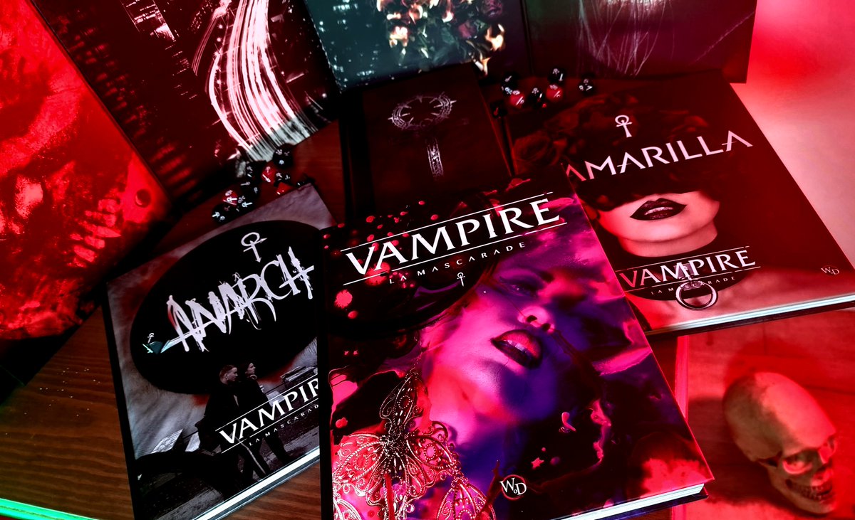Globtopus (@globtopus) on Twitter photo Pour célébrer la 1ère saison de notre campagne Vampire La Mascarade V5, remportez l'intégrale de ce superbe JDR !
▶️bit.ly/Vampirev5◀️
Pour participer au tirage au sort, il suffit de suivre mon compte Twitter et RT ce tweet avant le 10/12.
Tout ça grâce à <a href="/ArkhaneAsylum/">Arkhane Asylum</a> Pour célébrer la 1ère saison de notre campagne Vampire La Mascarade V5, remportez l'intégrale de ce superbe JDR !
▶️bit.ly/Vampirev5◀️
Pour participer au tirage au sort, il suffit de suivre mon compte Twitter et RT ce tweet avant le 10/12.
Tout ça grâce à <a href="/ArkhaneAsylum/">Arkhane Asylum</a>
