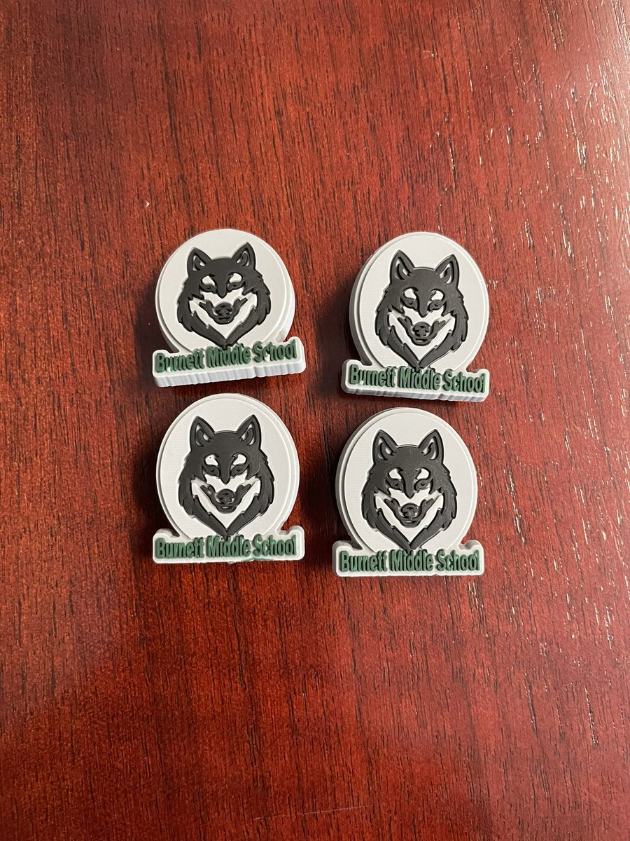 Students love rocking their custom made Burnett Croc charms! #StrongerTogether