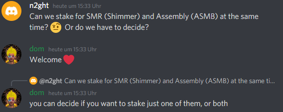Vrom14286662's tweet photo. #Stake it baby! ๐ฅณ
Stake #IOTA for 90days => Get #Shimer + #ASMB https://t.co/47gkkQj6Ue