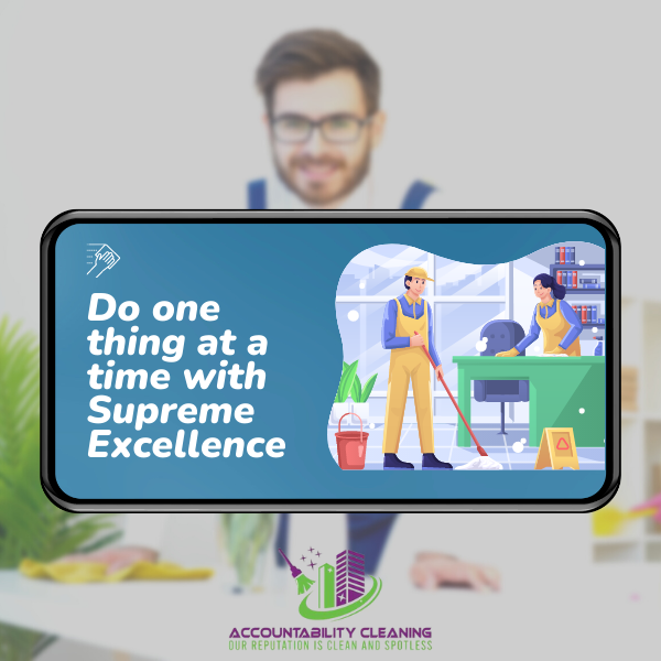 AccountCleaning's tweet photo. Do one thing at a time with supreme excellence!๐๐๐๐โค๏ธโค๏ธ
#Accountability #cleaning #cleaningtips #cleaningmotivations #cleanisgreen #keepitclean
#cleanliness #cleaningoffices #cleanUp #Stayclean #cleaningservice #professional https://t.co/NCpnxR2bgO