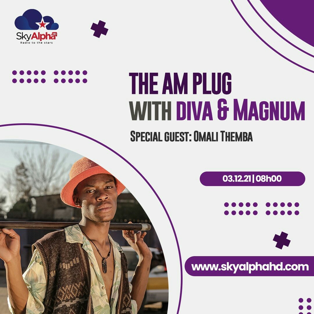 _DivaMotelle's tweet photo. Tomorrow we will be talking to Omali Themba on #TheAmPlug from 6am -9am @SkyAlpha_HD be sure to tune in .....
You can listen from where ever you are if you have data at
https://t.co/vGyZQBI3FH or Download our app on Google Play Store! https://t.co/eHNiZghcpP