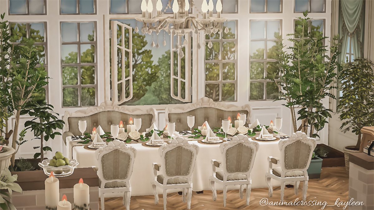 Dinner party in the greenhouse 🪴🌿

I know I’ve been making a lot of interiors and I promise I’ll have more Lumière content soon 🙈 been enjoying making these rooms!

#ACNH #NintentoSwitch #Nintendo #あつ森 #あつまれどうぶつの森 #AnimalCrossingNewHorizons