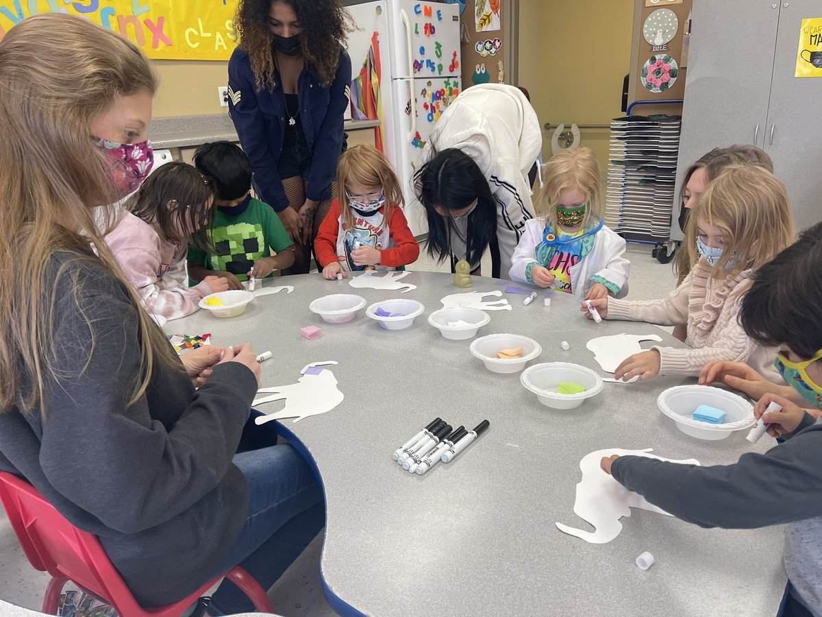 NCHSPreschool's tweet photo. Fine motor skill practice with Ms Alyssa #jungleweek @NCHSRedhawksCTE @NCHSOFFICIAL https://t.co/soK4H5ilQp