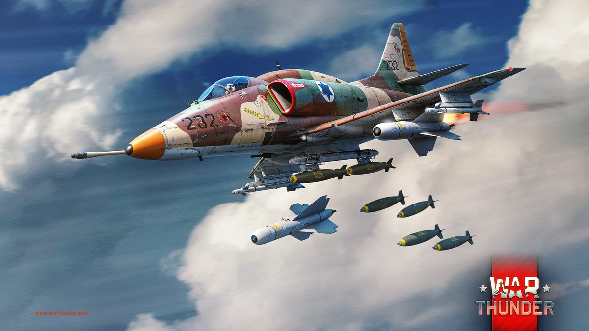 WarThunder's tweet photo. We will start testing aviation for the new playable nation of Israel with the release of the next #WarThunder major update "Winged Lions"!
👉 https://t.co/NhBriYayhK https://t.co/c3TRPEj4NK