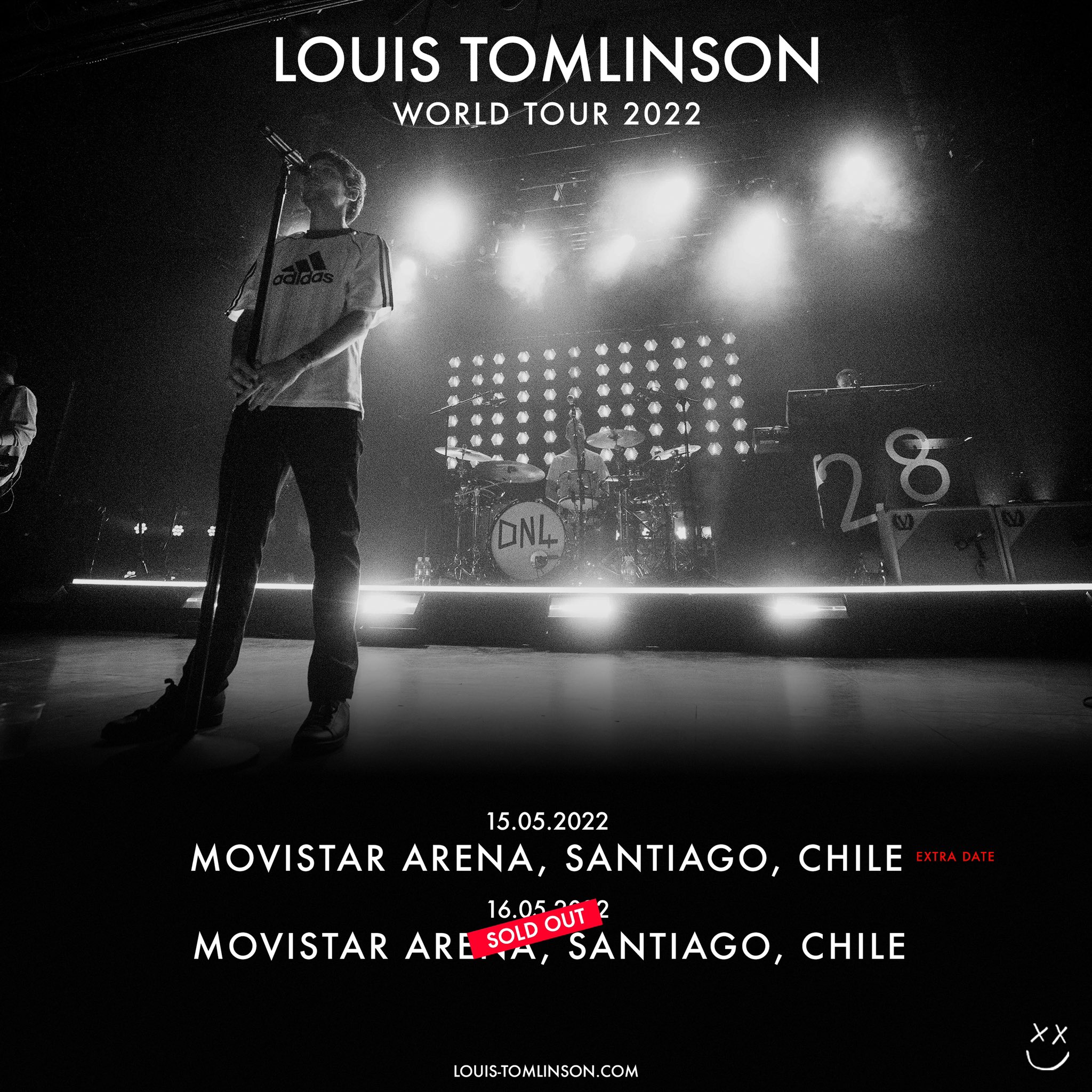 LTHQ on Twitter: "Chile! has added an extra date in Santiago at the Movistar Arena. Pre-sale opens today at 4pm local time. General opens at 4pm local time. https://t.co/6yCf36BiZK