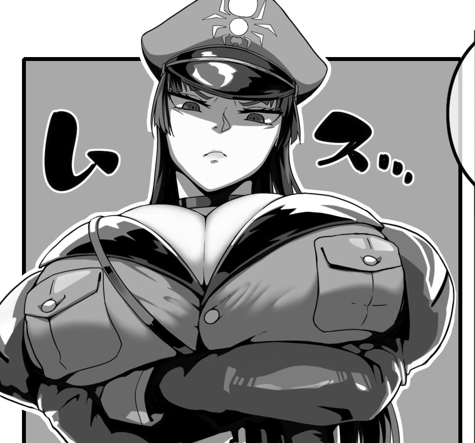 かわいいかわいいウチの女将校さんも
もっと描きたいなりねえ 