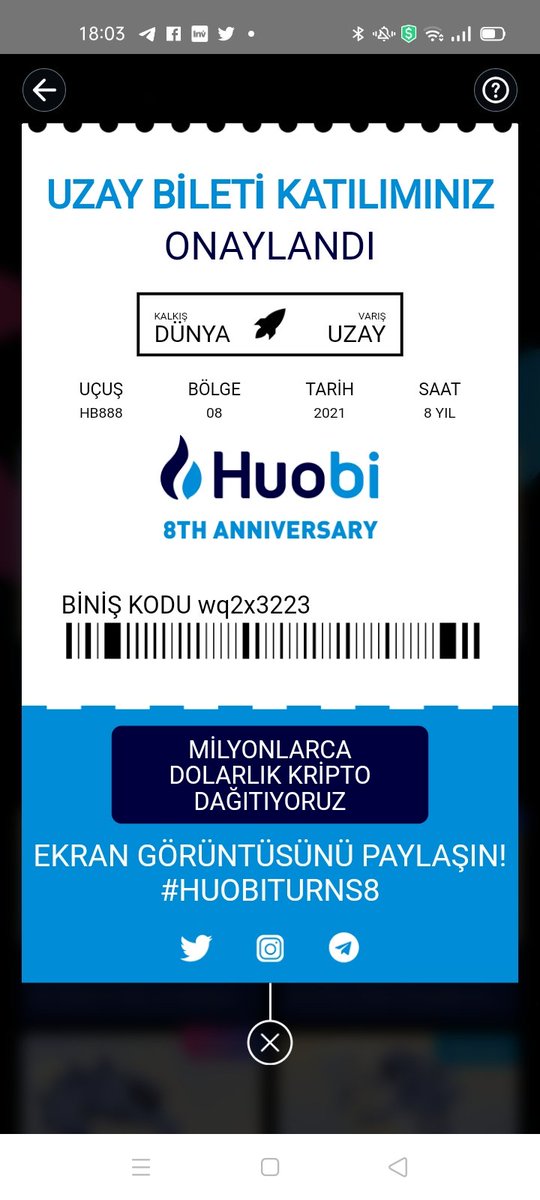 TocaPanda's tweet photo. #HuobiTurns8 https://t.co/f8wAFvn7la