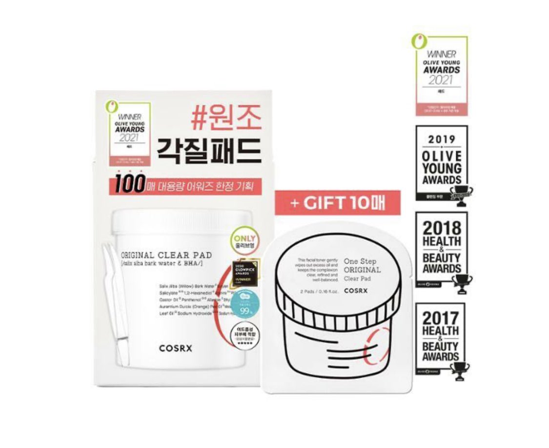 SeoulSpringShop's tweet photo. 💞Preorder💞COSRX One Step Original Clear Pad 90แผ่น+10แผ่น

💸390฿

〰️ลดการเกิดสิว ลดสิวอุดตัน สิวเสี้ยน ช่วยกระชับรูขุมขน

💛ของมาค่อยจ่าย แต่ห้ามเทน้าา💛
❌04/12/2021❌
#Springpreorder #พรีออเดอร์เกาหลี #พรีเกาหลี #ชี้เป้าของถูก #สกินแคร์รักษาสิว #เครื่องสําอางเกาหลี https://t.co/CcteBasIB3