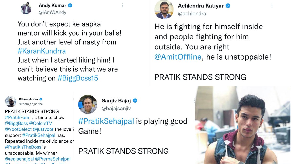 Fans Are Trending , PRATIK STANDS STRONG #PratikIsTheBoss  #PratikFam 

Are You Part Of This Trend? 

#PratikSehajpal #BiggBoss15 #BB15
