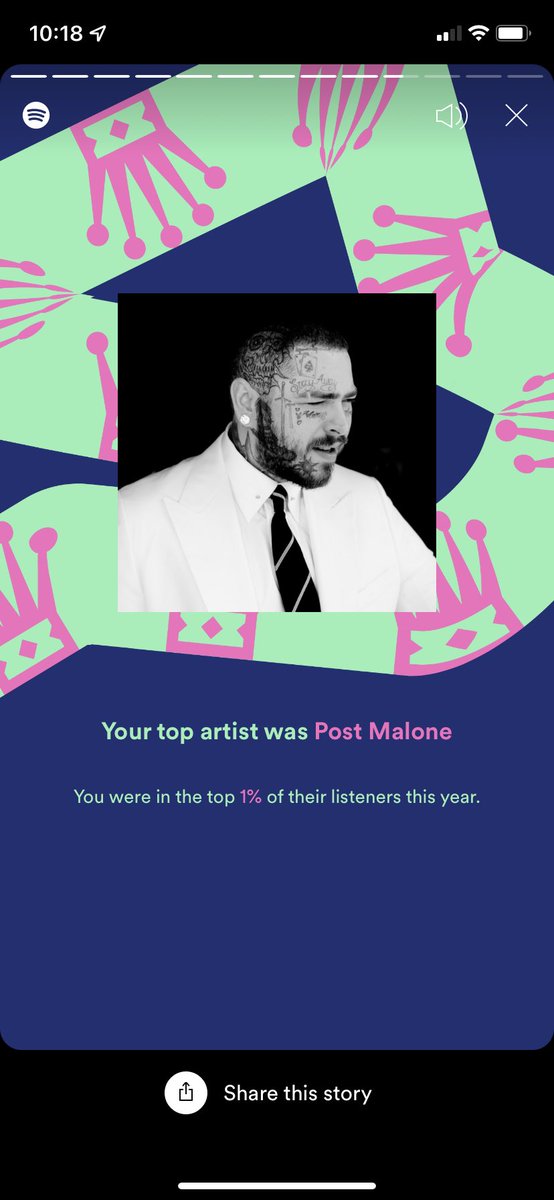 TheLoAnne's tweet photo. Not me in the top 1% because I’m literally obsessed with this man @PostMalone 😻😻😻 https://t.co/4wWA9u0aWi