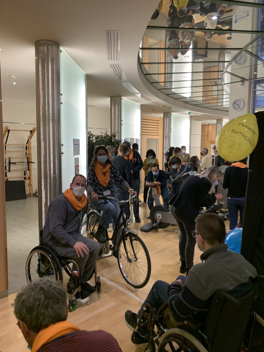 #TELETHON2021 la #chorale des salariés de <a href="/EDFofficiel/">EDF</a> a chanté au restaurant d’entreprise avant d’aller pédaler pour #EdfSportEnergie <a href="/Telethon_France/">AFM-Téléthon</a> <a href="/Fondation_EDF/">Fondation groupe EDF</a>