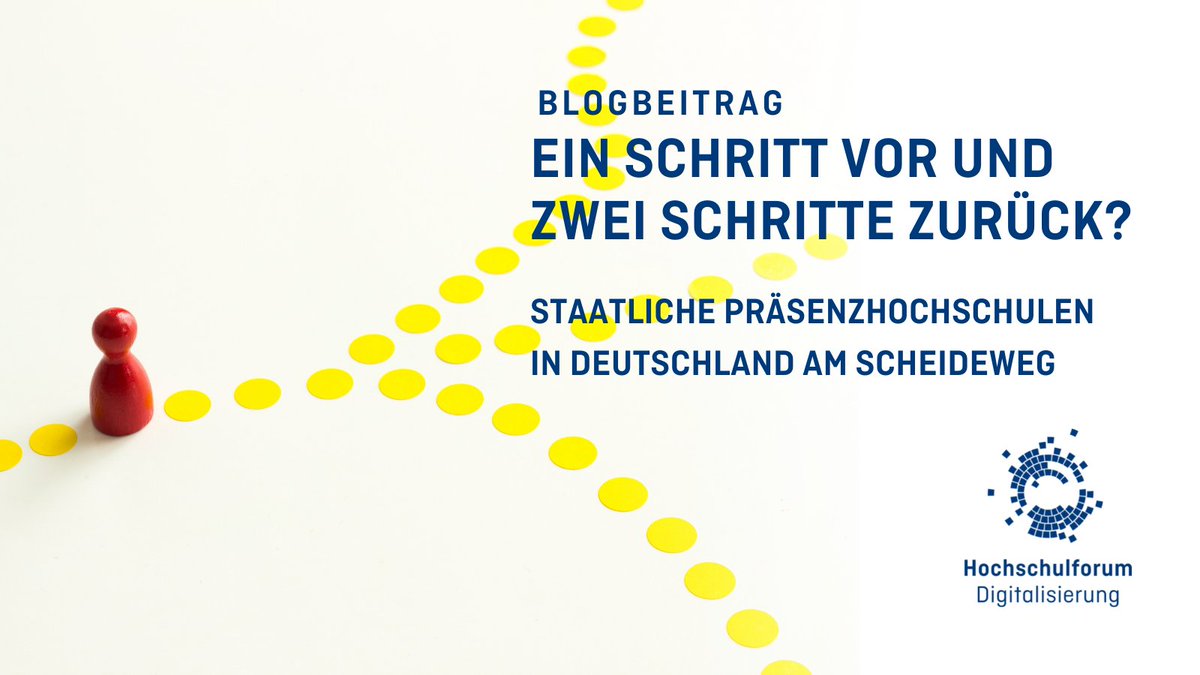 Inwieweit wird die digitale Transformation an den deutschen Hochschulen umgesetzt? Doris Weßels (<a href="/dwkro/">Doris Weßels</a>), Saskia Borchert und Jens Langholz (<a href="/innodoc/">Jens Langholz</a>) finden: Noch lange nicht ausreichend! hochschulforumdigitalisierung.de/de/blog/staatl…

#DigitalTurn