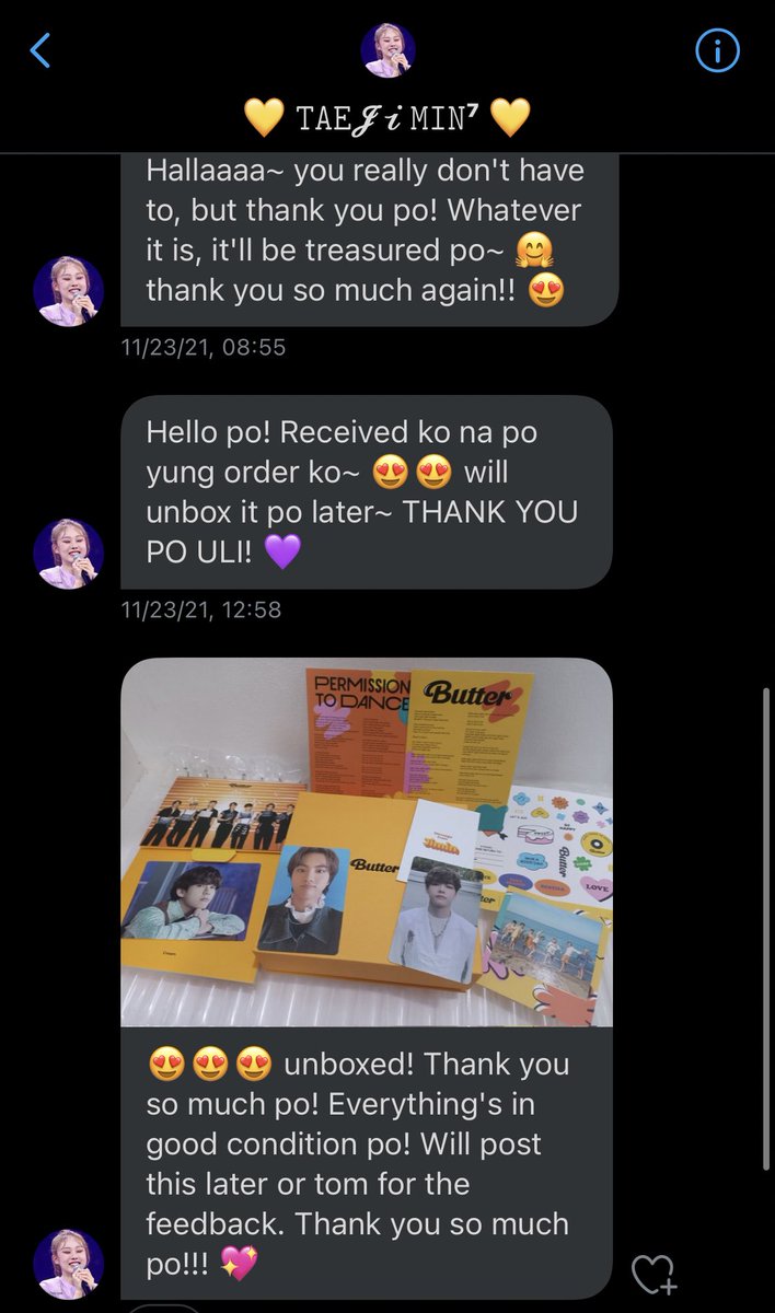 whalienavenue's tweet photo. #WAFeedbacks thankyouuuuu 🥺🤍 @mochiji137 https://t.co/0AoB9ViblO