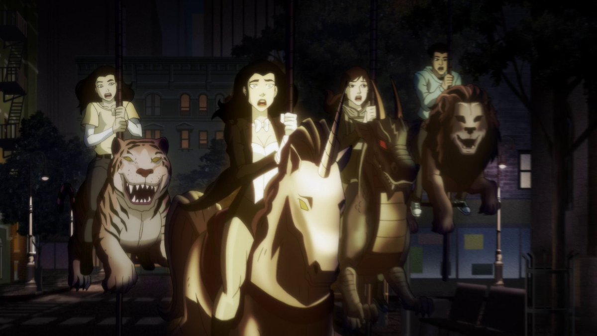 galore_anime's tweet photo. #youngjustice The magic 🪄 is giving me life! 😈 this episode gives you a better look at magic than all 3 seasons previous. Mary, and Z of course stole the show. May be the darkest arc yet. Can’t wait to see what’s next for Zatanna &amp; #YoungJusticePhantoms “Odnu!” Ep. 9, 8/10! https://t.co/hvY3mJ6Kyj