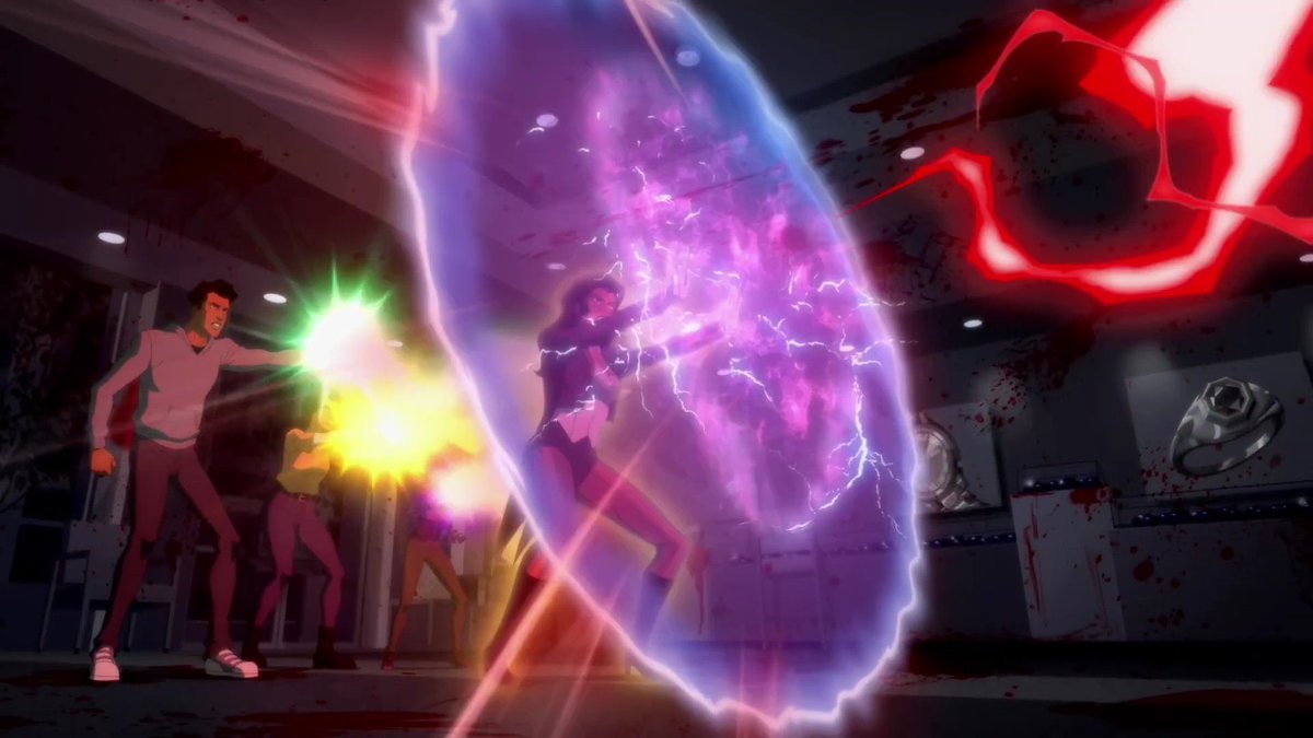 galore_anime's tweet photo. #youngjustice The magic 🪄 is giving me life! 😈 this episode gives you a better look at magic than all 3 seasons previous. Mary, and Z of course stole the show. May be the darkest arc yet. Can’t wait to see what’s next for Zatanna &amp; #YoungJusticePhantoms “Odnu!” Ep. 9, 8/10! https://t.co/hvY3mJ6Kyj