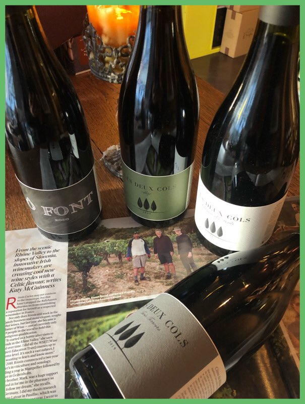 Thank you very much <a href="/katymcguinness/">Katy McGuinness</a> who wrote a great piece in <a href="/Independent_ie/">Irish Independent</a> on Irish wine makers…. Thank you for this amazing support and thank you to <a href="/Tindalwines/">Tindal Wines</a> who distribute our wines nationwide