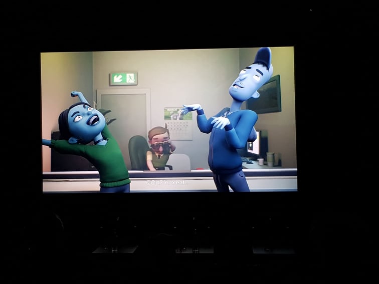 thiswayupcon's tweet photo. 📽  Wonderful lunch break earlier today with industry-exclusive screenings of four very different, but equally impressive short films:

Pickney @Pickneyfilm, Tortoise @tortoise_film, Too Rough, and Soul Office.

Supported by @bfinetwork https://t.co/karvUSH2zK