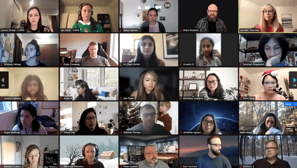 ux_and's tweet photo. We had a wonderful time networking with our community to close out the year last night!! Stay tuned for more fun to come in 2022!!
#ux #uxrs #userexperience #uxdesign #psychology #uxresearchandstrategy #networking #collaboration #uxmeetup https://t.co/IwvPA39E27