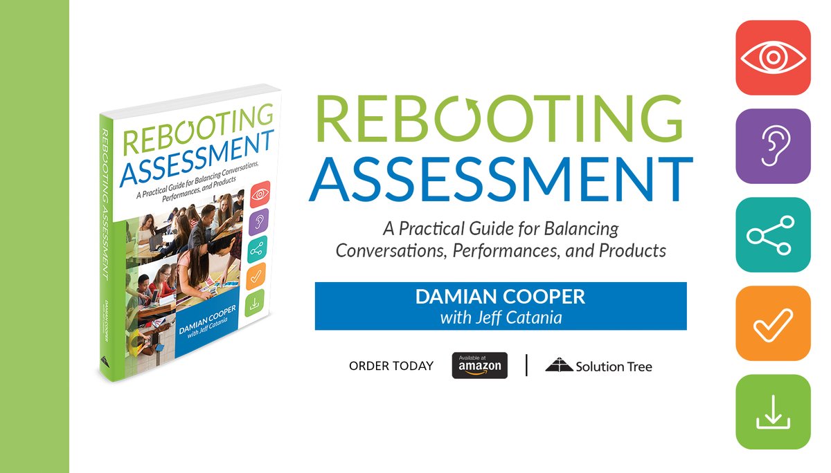 I'm excited about the imminent publication of 'Rebooting Assessment' in January.