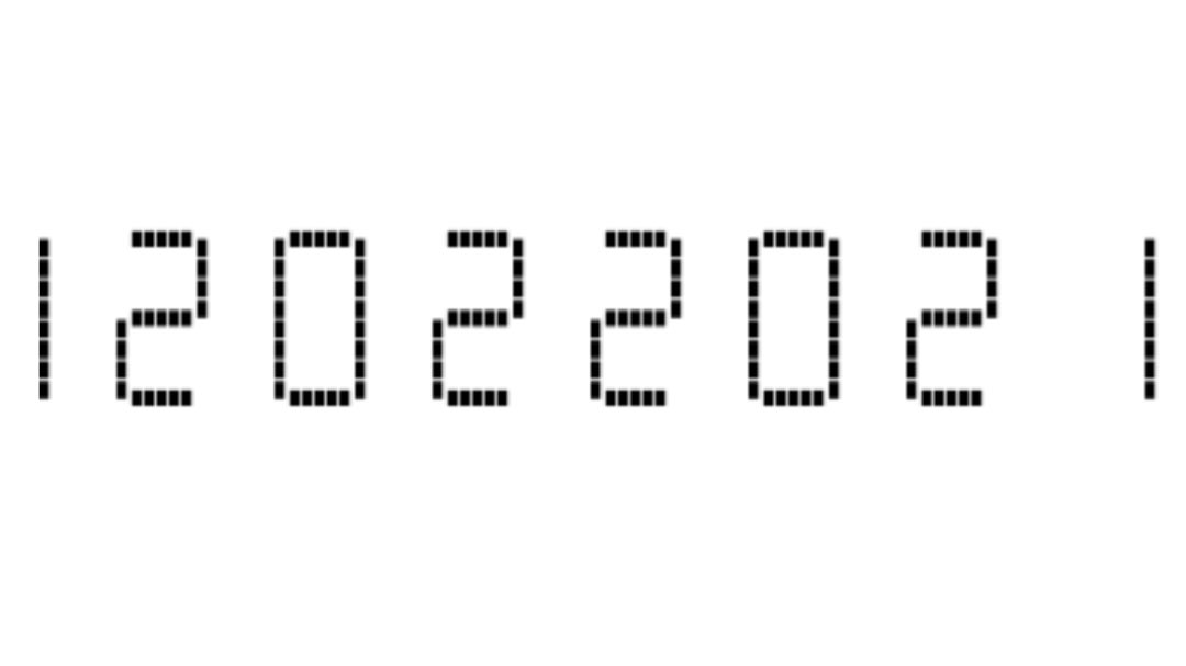 Today’s date (using U.S. style) is both a palindrome and an ambigram, which means it reads the same even if it’s flipped upside down.