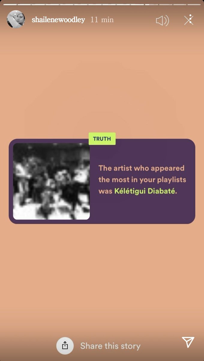 🤳🏼 shailenewoodley via ig stories.