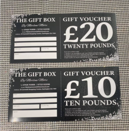CornmillCentre's tweet photo. Pssst... If you're ever in need of a last minute gift, The gift box gift vouchers come in really handy!🙌
Gifting made easy right! 😍
#cornmillcentre #thegiftbox #vouchersavailable #shoplocal #LoveDarlo https://t.co/BkccJ4h8J3